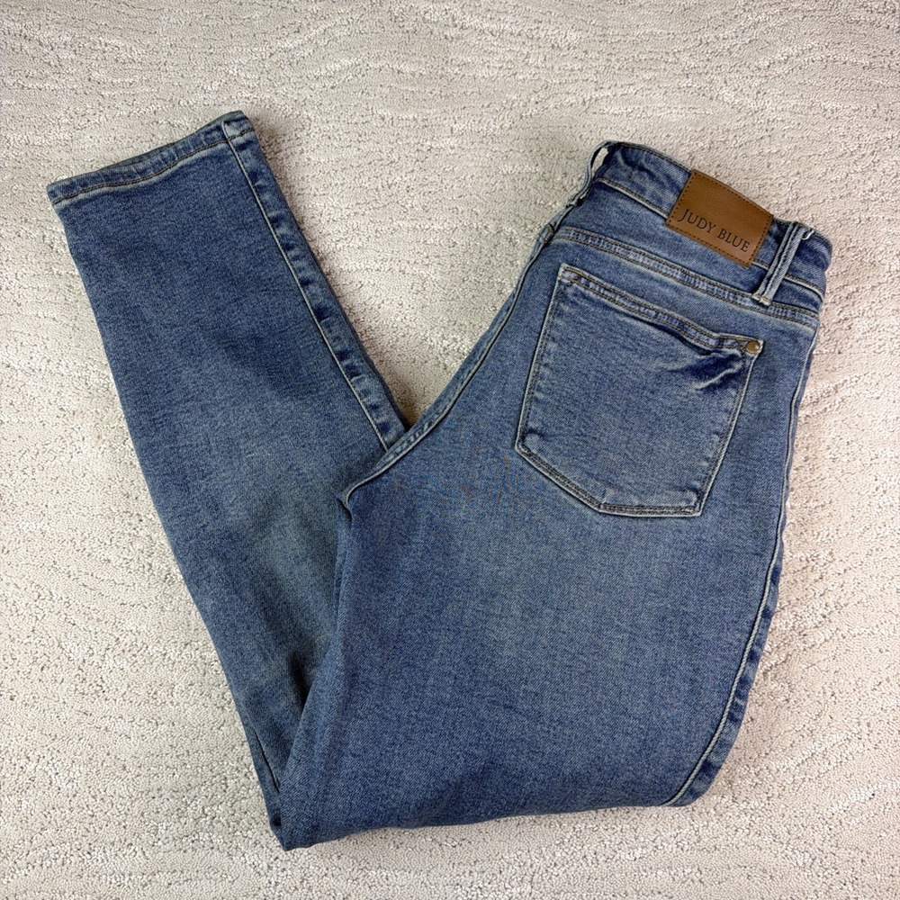Women's Judy Blue 11/30 Boyfriend Fit High Rise Timmy Control Jeans